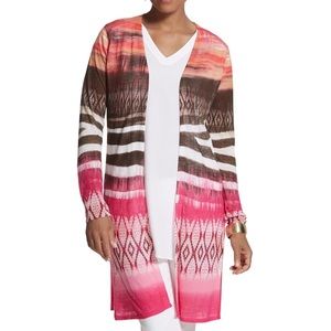 Chico’s Tribal Chic Strom Cardigan.